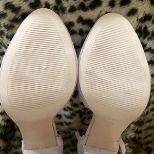 Marc Fisher pink suede.